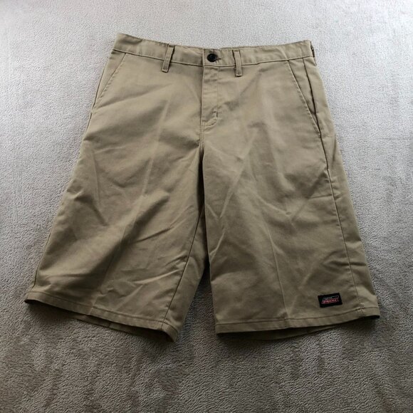Dickies Men's Work Shorts Size 32 Classic Fit Workwear Khaki Relaxed Tan Casual - Picture 12 of 13